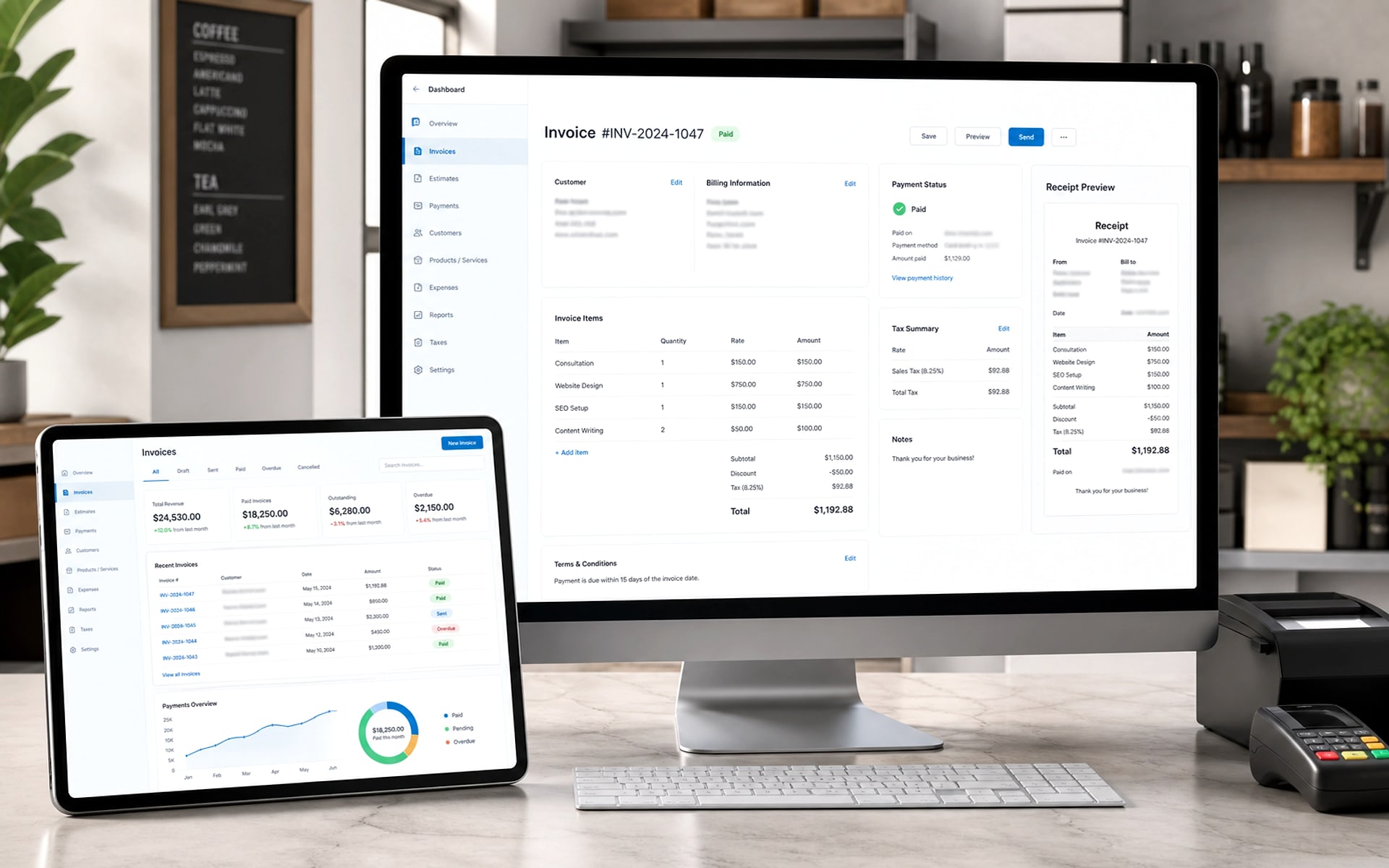 Billing product photo