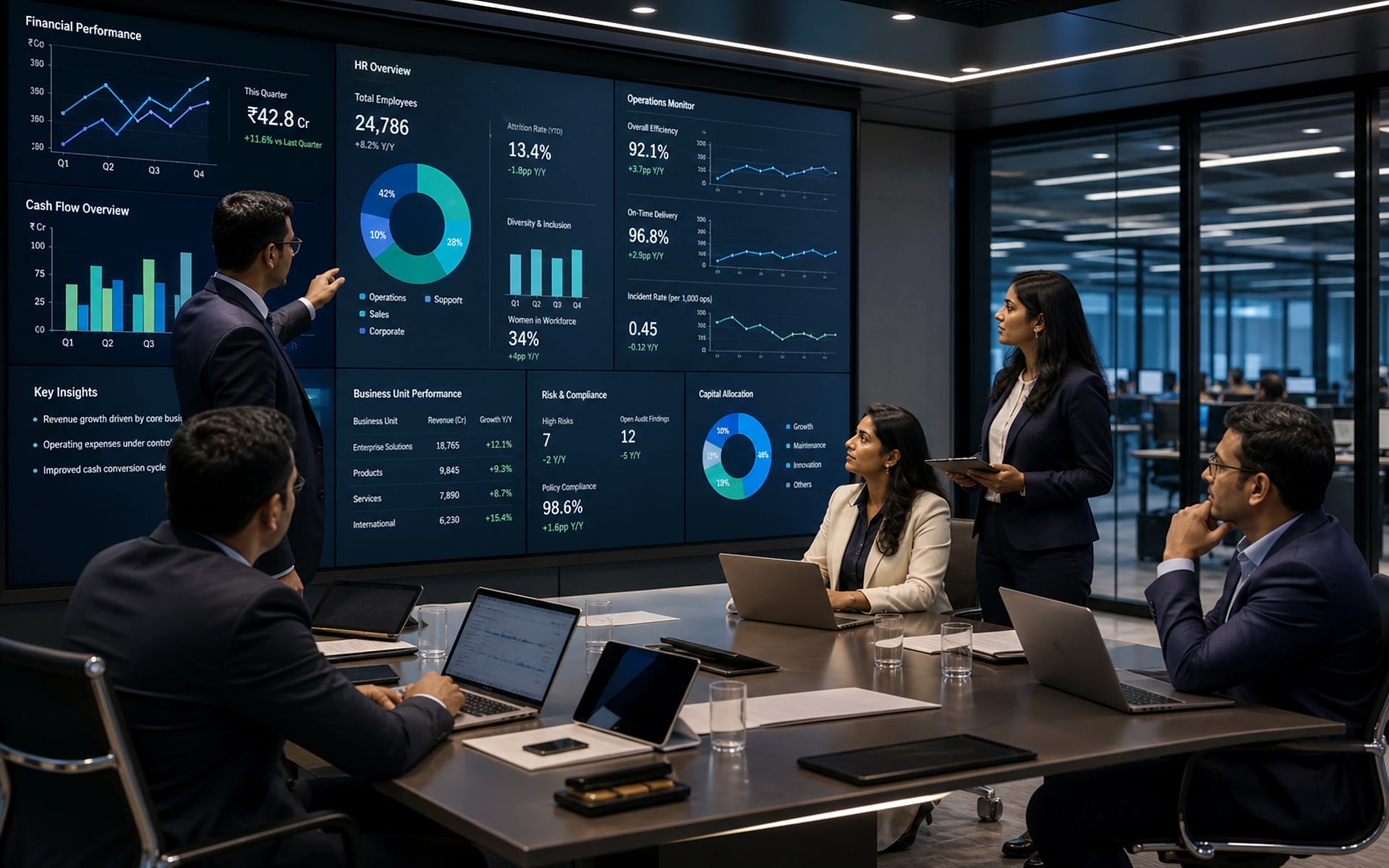 Secure database lock visualization displaying firewalls and encryption