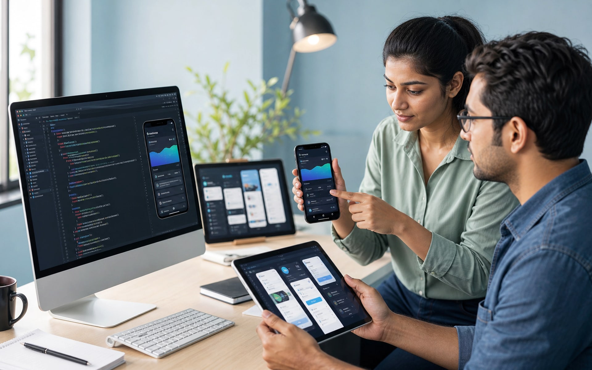 iOS application testing photo