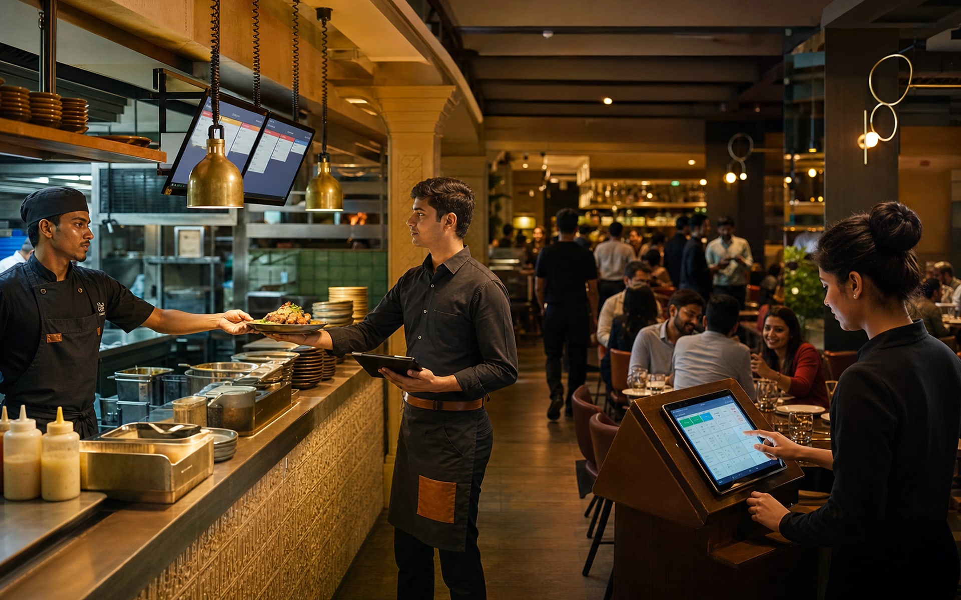 Restaurant and hotel operations in one cohesive hospitality scene