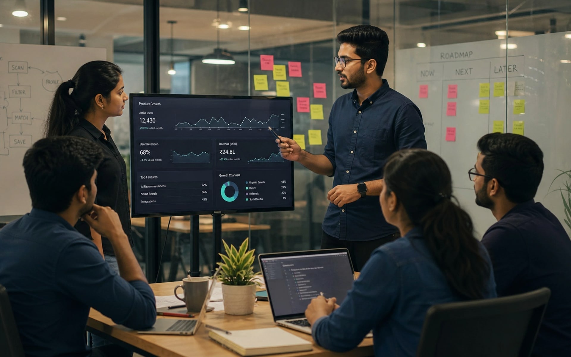 Startup software supporting MVP launches and growth